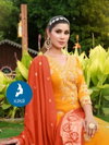 Panshri By Kaya Rayon Dobby Bulk Kurti With Bottom Dupatta Orders In India
